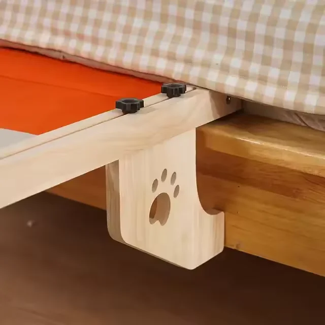 Factory spot wholesale pet indoor hanging cat bed window hammock Cat Window Perch wooden cat bed hammock window