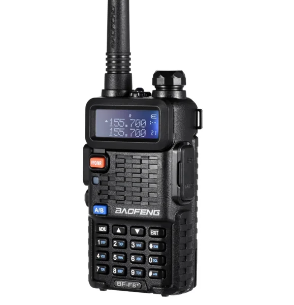 Baofeng F8+ Walkie Talkie 10 km VHF UHF Dual Band Handheld