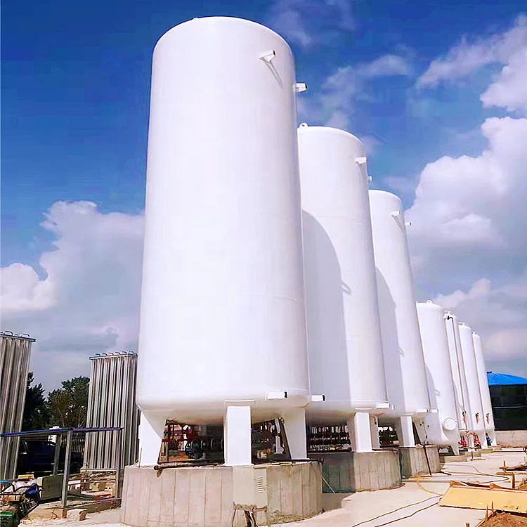 Vertical Liquid oxygen 1.6 MPa 0.8 MPa Pressure Vessel Cryogenic Storage Tank fro medical/water treatment