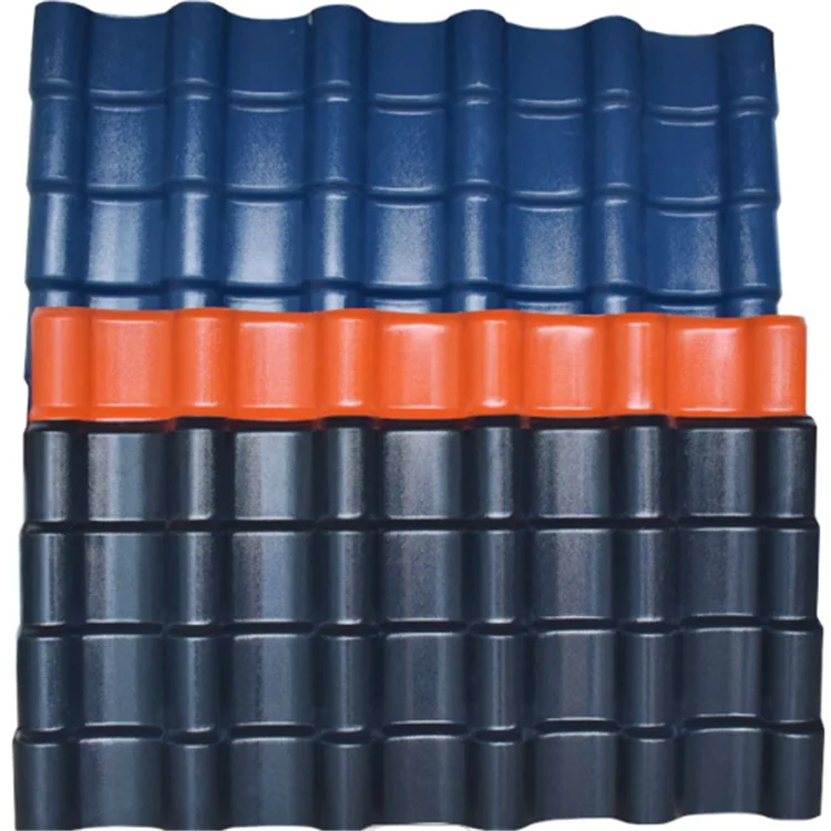 HZSY slate tiles resin roof tiles wood plastic composite wpc  effect roofing sheets mix color roof tile