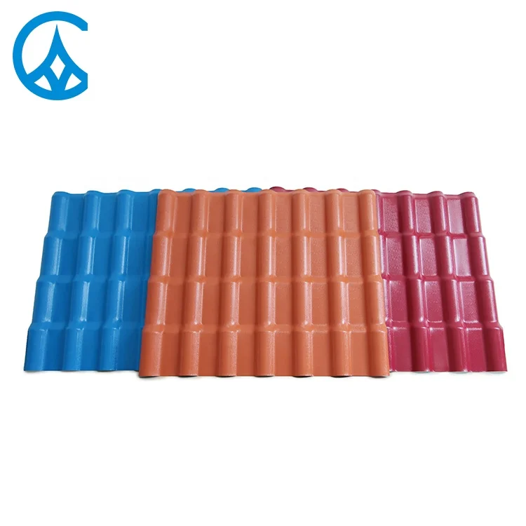 3mm Thick Plastic Sheet ASA Dachziegel Anti Static Plastic Tile Sheet Cheap Heat Insulation Material Cool Roof Tile