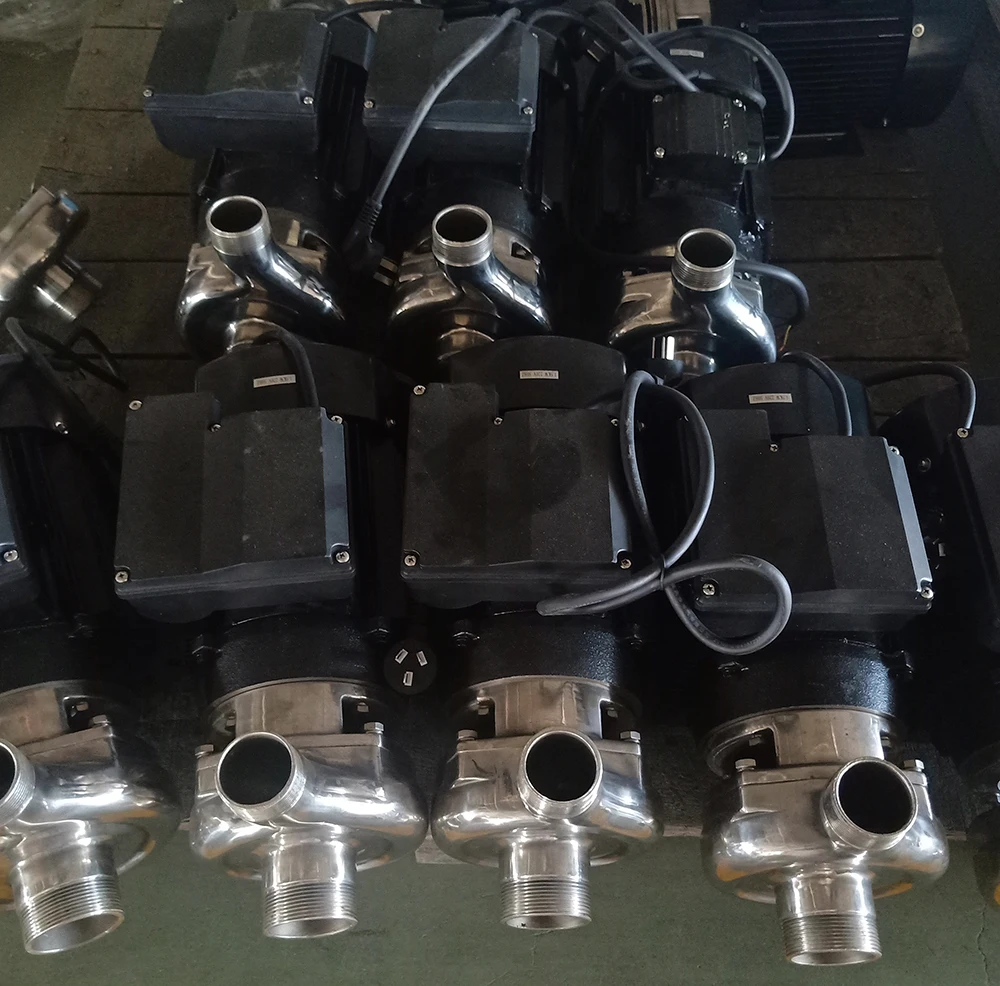 WBS Cast Iron Self-Priming Motor Pump Centrifugal for Domestic Water Powered by Stainless Steel