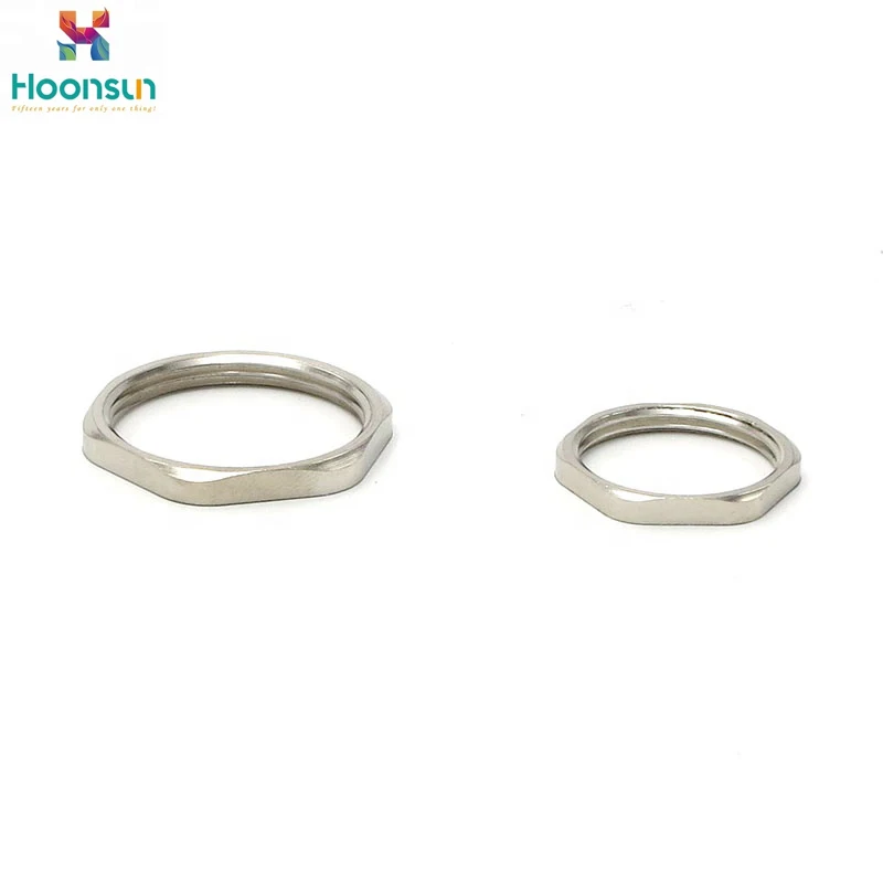 Brass Color Nickel-plated conduit locknut