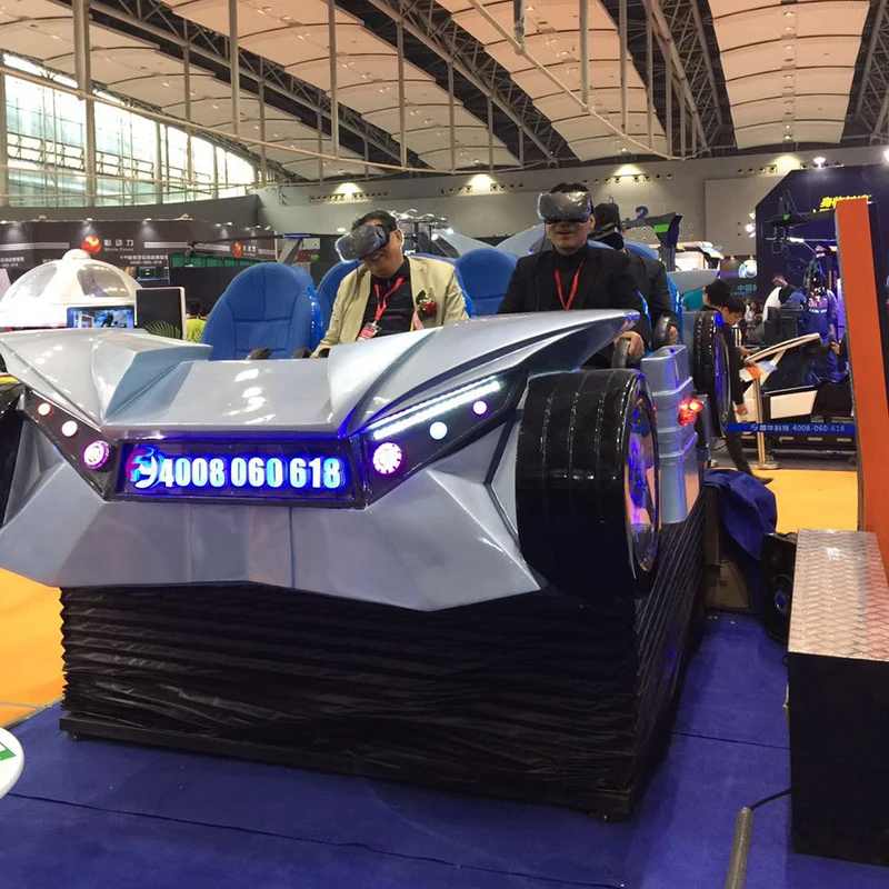 Theme Park VR 9D Cinema Virtual Reality 6Dof  Motion Platform  6 Seat Starship  VR Cinema  Simulator