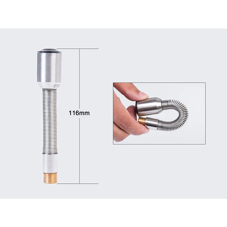 Jiutai Handheld color touch screen sewer Pipe Inspection Borescope Camera with meter counter