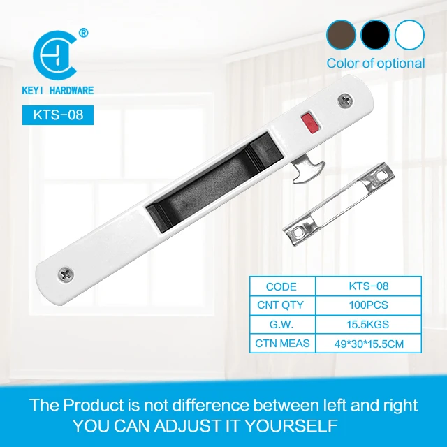 Hot Sale ABS Plastic Sliding Window Hook Lock Door Window Latch in Glass Aluminium Steel-Manufactured by Factory Best Price