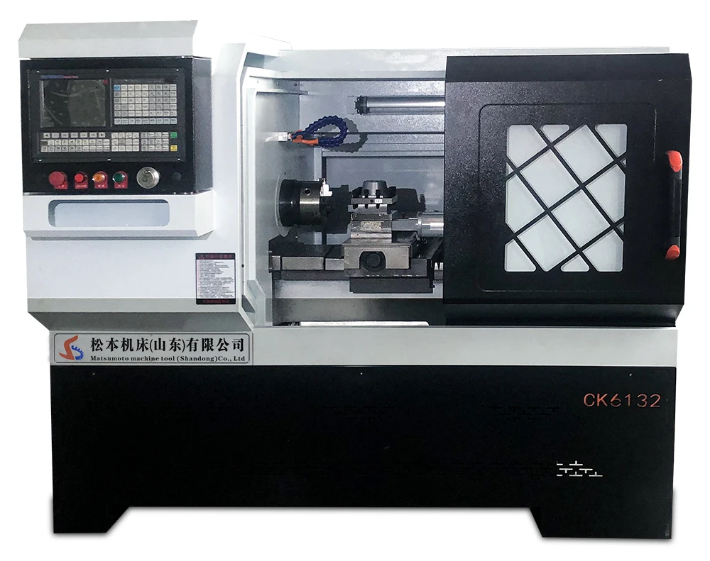 For discount economical CK6132 High Precision Digital Controlled CNC Mini Lathe machine