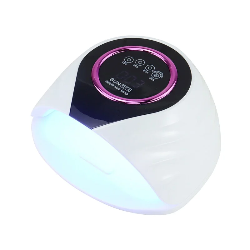 Новая лампа для ногтей мощная фототерапевтическая машина, Сушилка для ногтей, светодиодная лампа для выпечки ногтей с двойным источником света