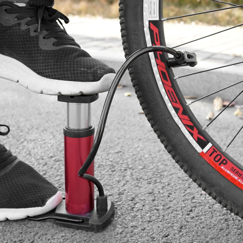 Bicycle Foot High Pressure Pump Mini Universal Portable Mountain Bike Road Bike Air Pump Riding Equipment Bicycle Accessories