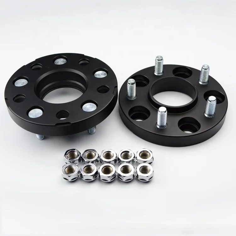 BOTRAK stud type 15mm 5x100 56.1mm bore M12x1.25 forged wheel spacer adaptor for Subaru Legacy WRX Forester Baja Outback XV TS