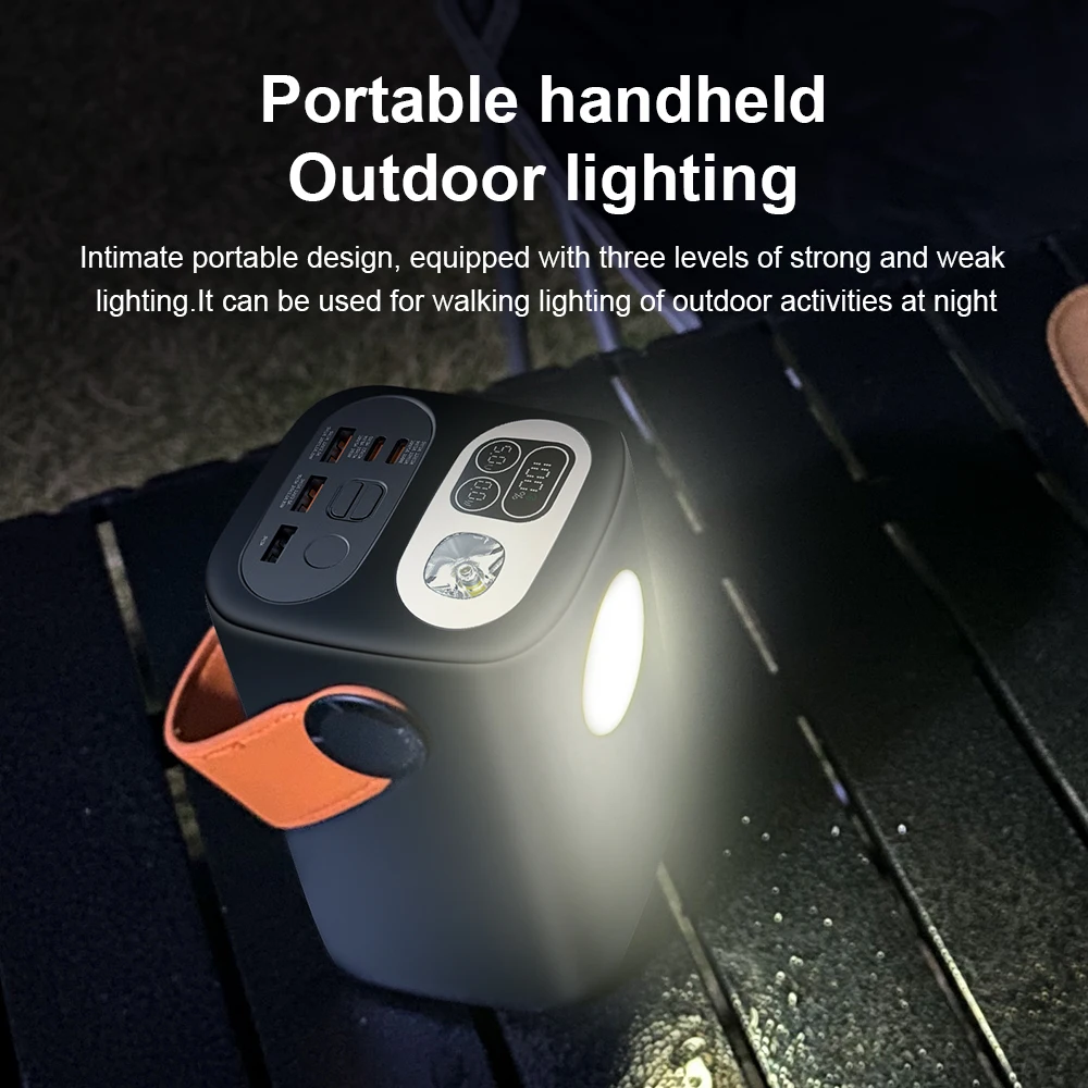 2024 Новый PD100W2 60000 мАч power Bank портативный генератор энергии Резервное зарядное устройство наружная электростанция для iphone15 и ноутбука