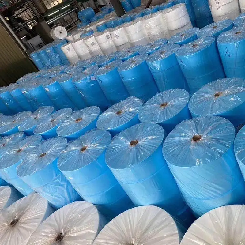 HJ Manufacturer Supply Pearl Pattern Spunlace Nonwoven Fabric For Dry Spunlace Nonwoven Fabric 3m 8210 3m 6800