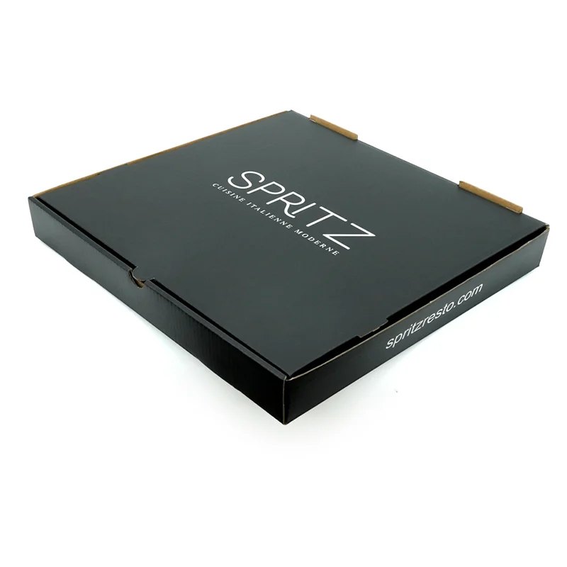 Черная коробка пиццы Caja para de 30 14 дюймов