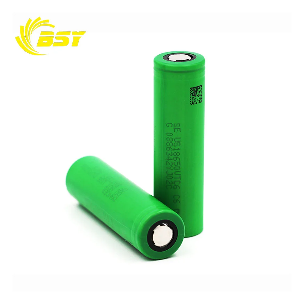 Китайский поставщик цена Us18650 Vtc6 3000Mah 30A разряд 18650 литиевые аккумуляторные