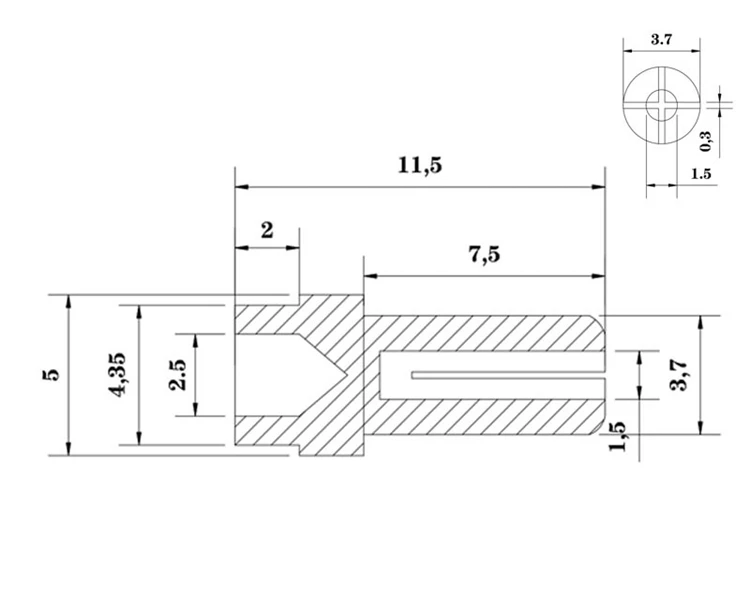 Test Loaded Pins Custom 