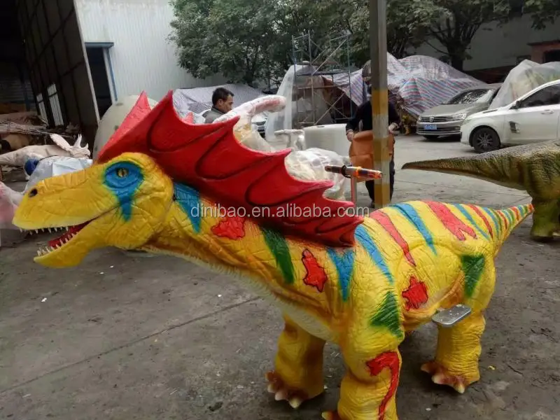 Dinibao Wholesale Professional Electronic Walking Models Dinosaurs Ride Game Machine for Theme Park