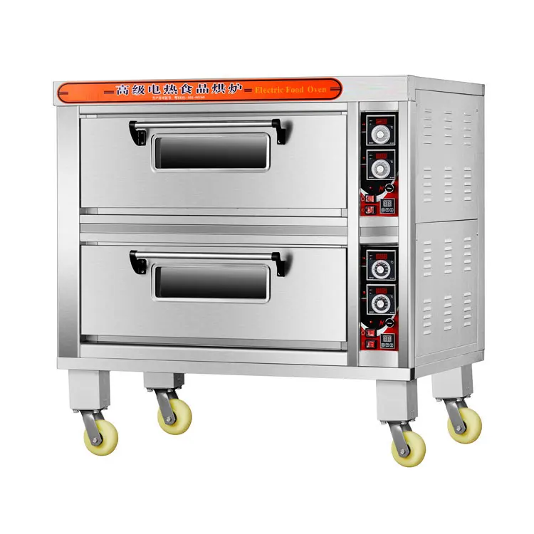 Stainless Steel Three Layer Electric Pizza Oven