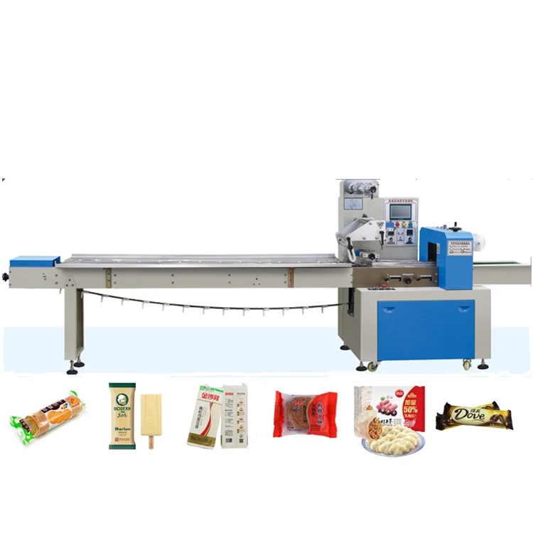 Myway Machinery supply  Cake/cookies/french Bread/chocolates Pillow Pack Packing Machine for hot sale