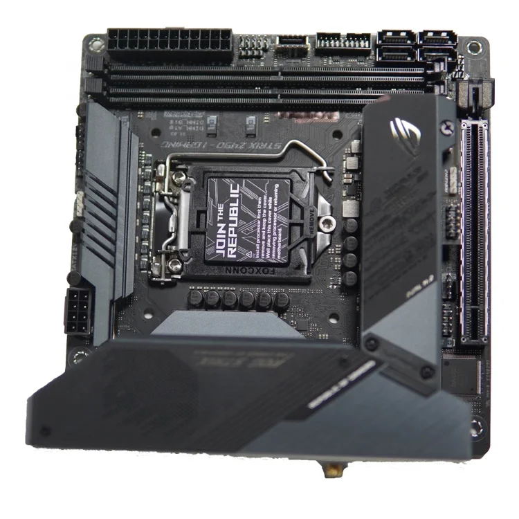 Материнская плата ROG STRIX Z490-I игровая клавиатура для asus с LGA 1200 64 ГБ для офисного компьютера