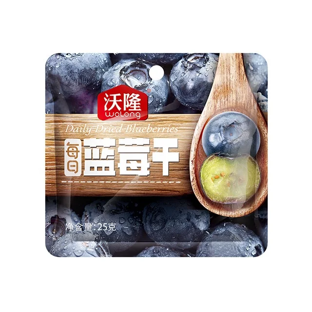 Hot selling mixed nuts snacks retailer packing 175g health dry fruits blueberry blackberry