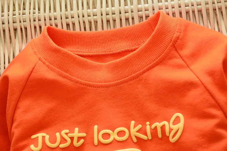 fashion casual autumn number pattern long sleeve 2-5 year baby toddler clothing kids boys clothes