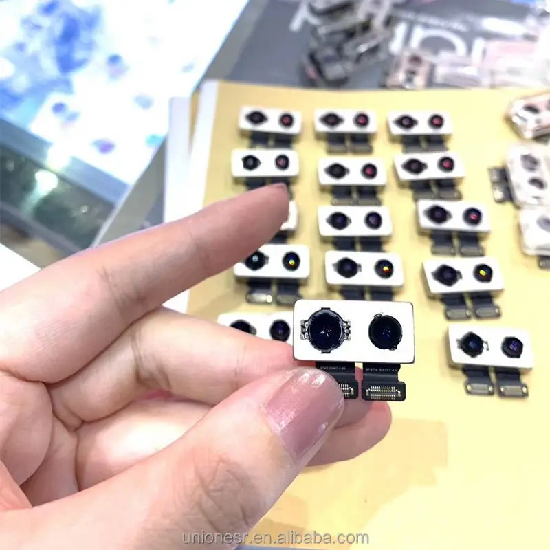 Wholesale Repair Cell Phone Rear Camara Trasera Back Part For Iphone X 11 6 6S 7 8 Plus  XR XS Max 11 Pro Max 12 Pro