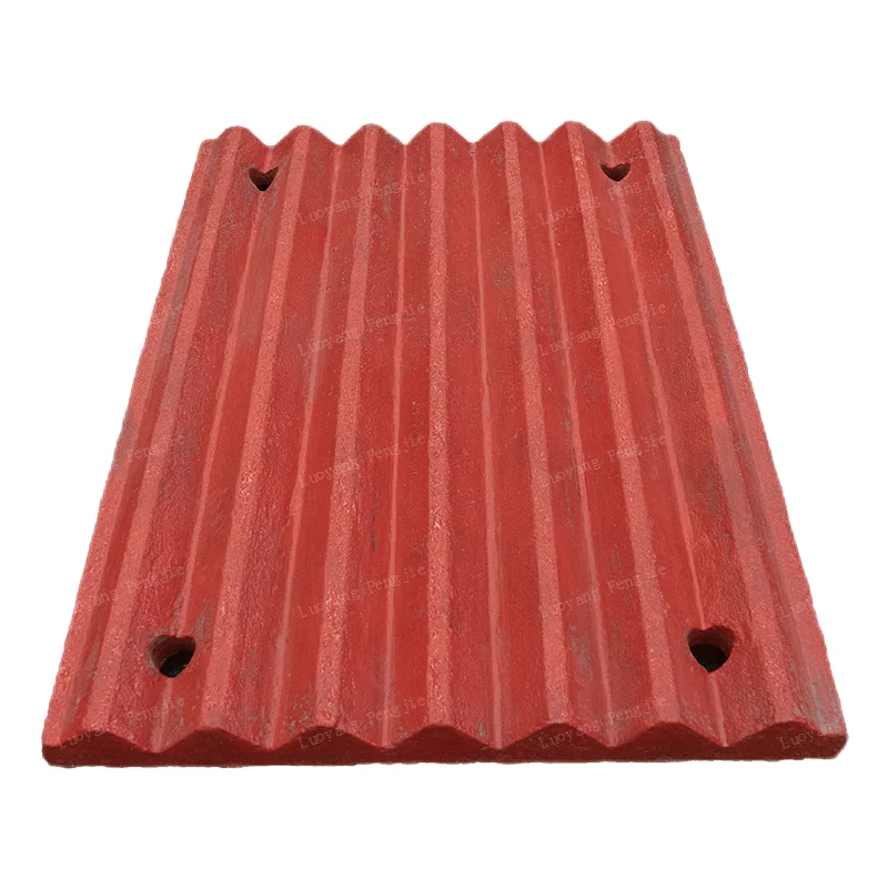 Various brands of jaw crusher jaw plate spare parts jaw liners
