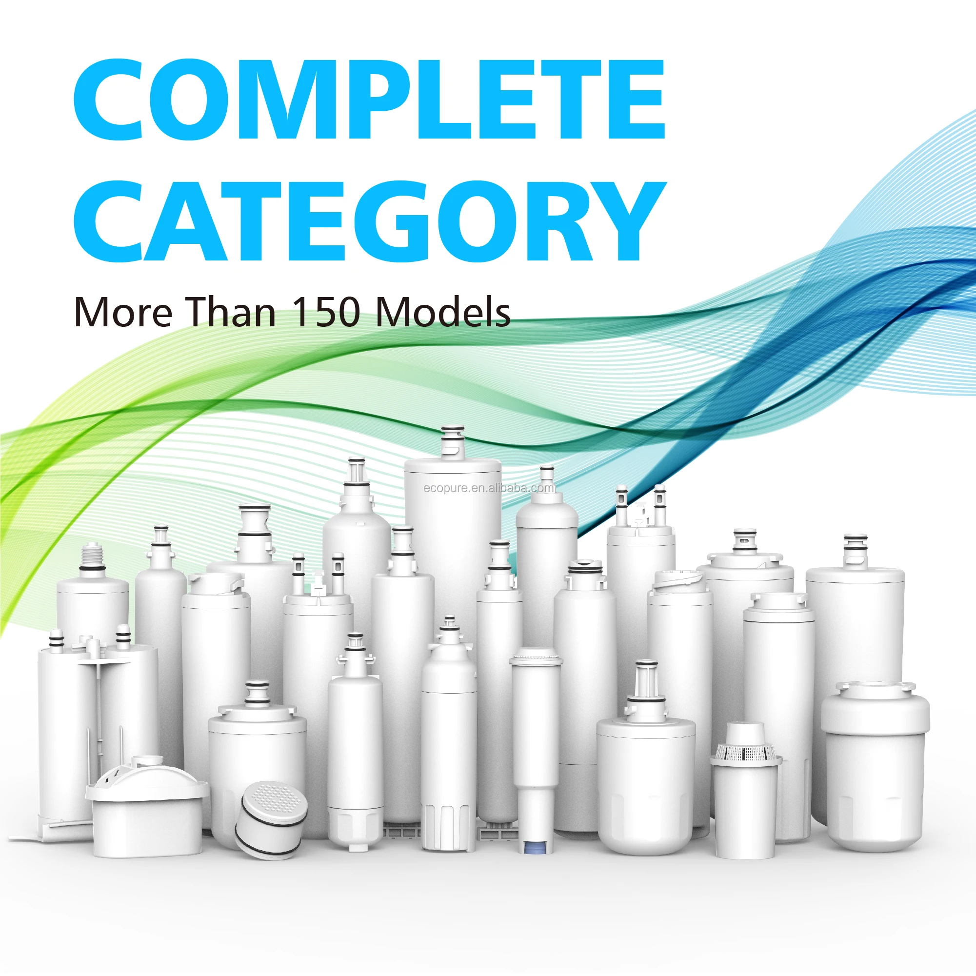 EFF-6035 Quick connect inline water filter universal compatible refrigerator water filter inline water filter