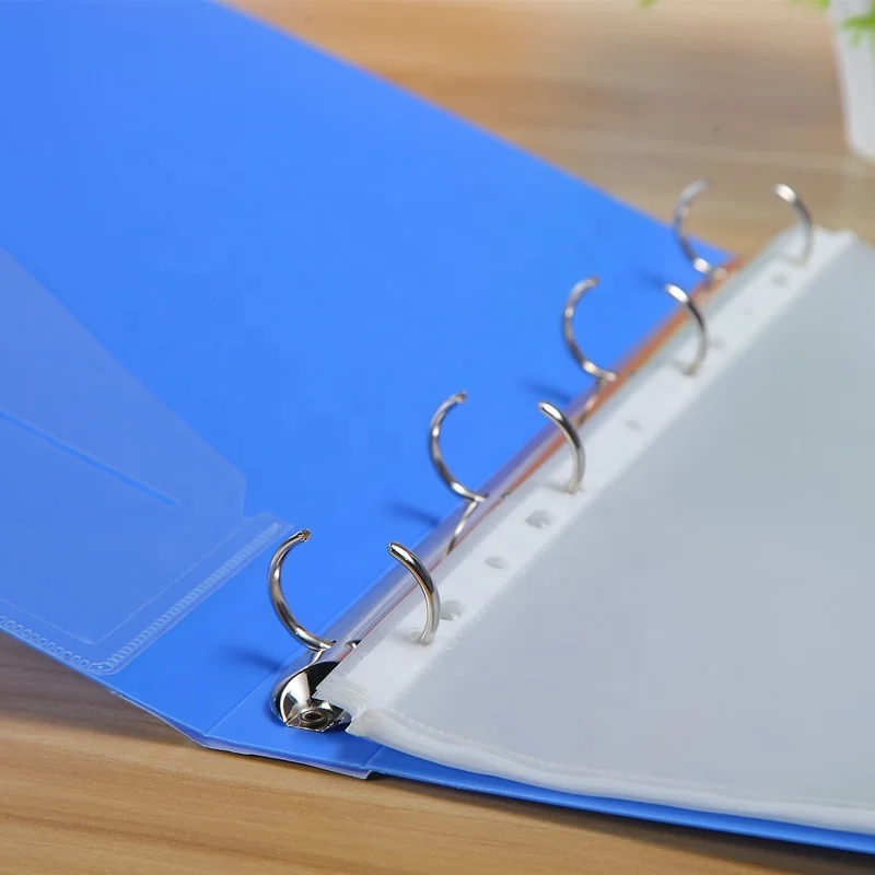 
Folder Cardboard A4 Popular Files Custom Factory Pp Leather Ring Binder Lever Arch File 