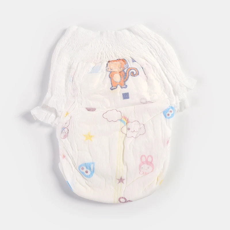 With Printed Soft Breathable Acceptable Infant Diaper Diaper Manufacturer OEM Wholesale Soft Care Baby Leak Guard Custom China
