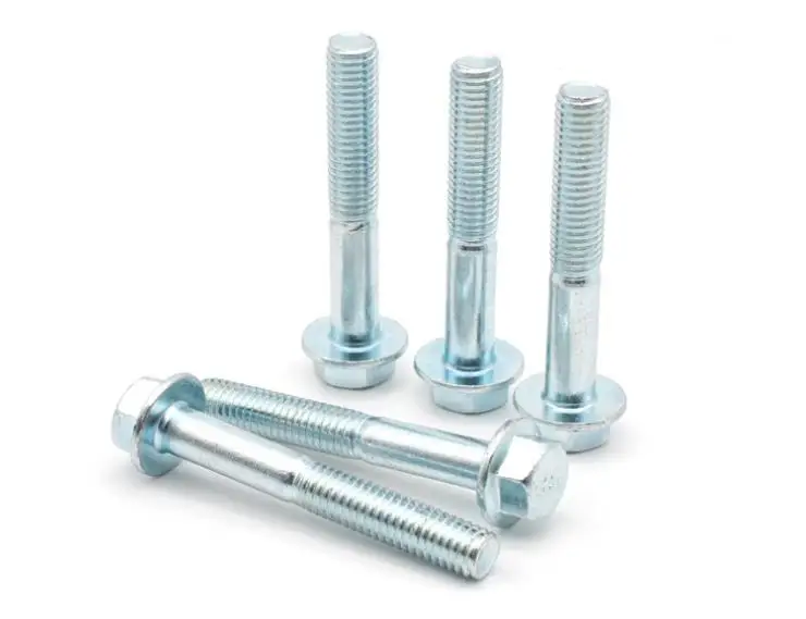 
M16 M14 Din6921 Iso 4162 Black Oxide Carbon Steel Bolts Thunder Bolt Hexagon Flange Masonry Anchor 