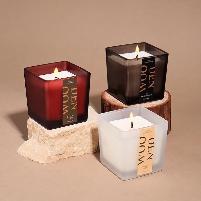 NEWIND Best scented candles with long-lasting fragrance oils Non-toxic wick candles with fragrance