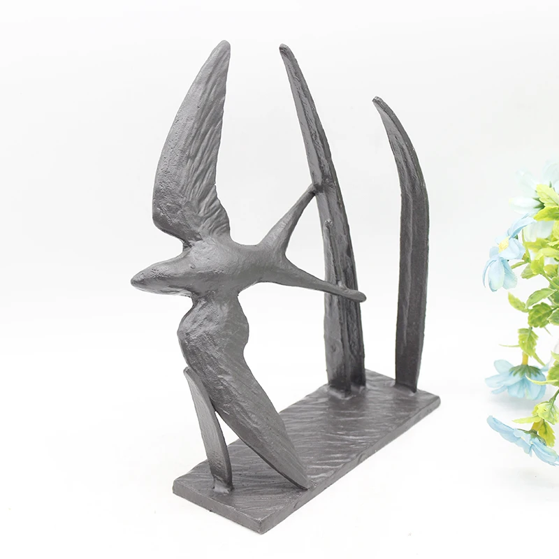 Cast iron art crafts brass love story propose wedding statues for home decoration