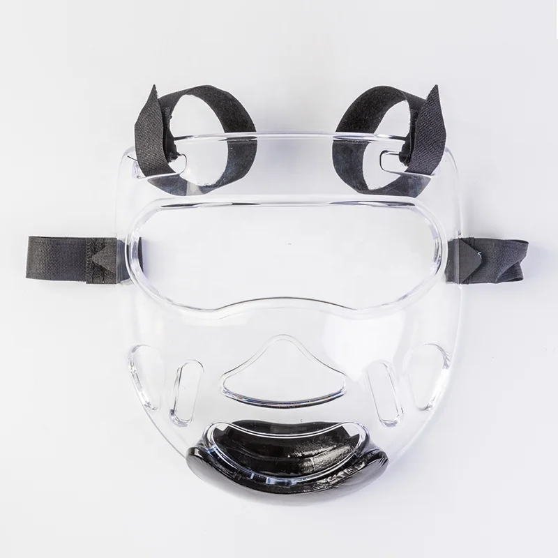 
HOT Sale Taekwondo Equipment Kick Boxing Karate Head Gear Taekwondo Face Protector 
