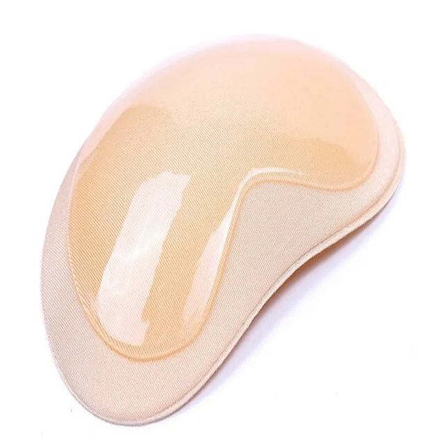 medical grade silicone round shape bra pad in transparent color 3 sizes available breast lift pads silicone breast pads