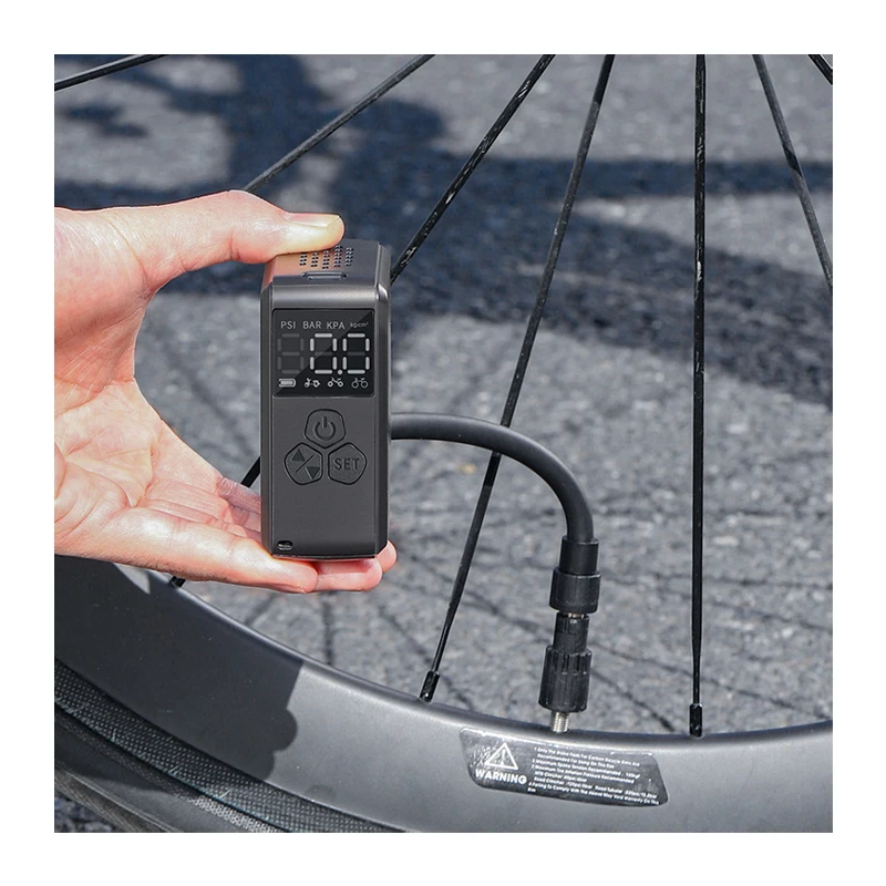 Most Durable Auto Air Compressor Tire Inflator Car Battery Jump Starter And Tire Inflator Bicycle Tyre Compressor Air Pump