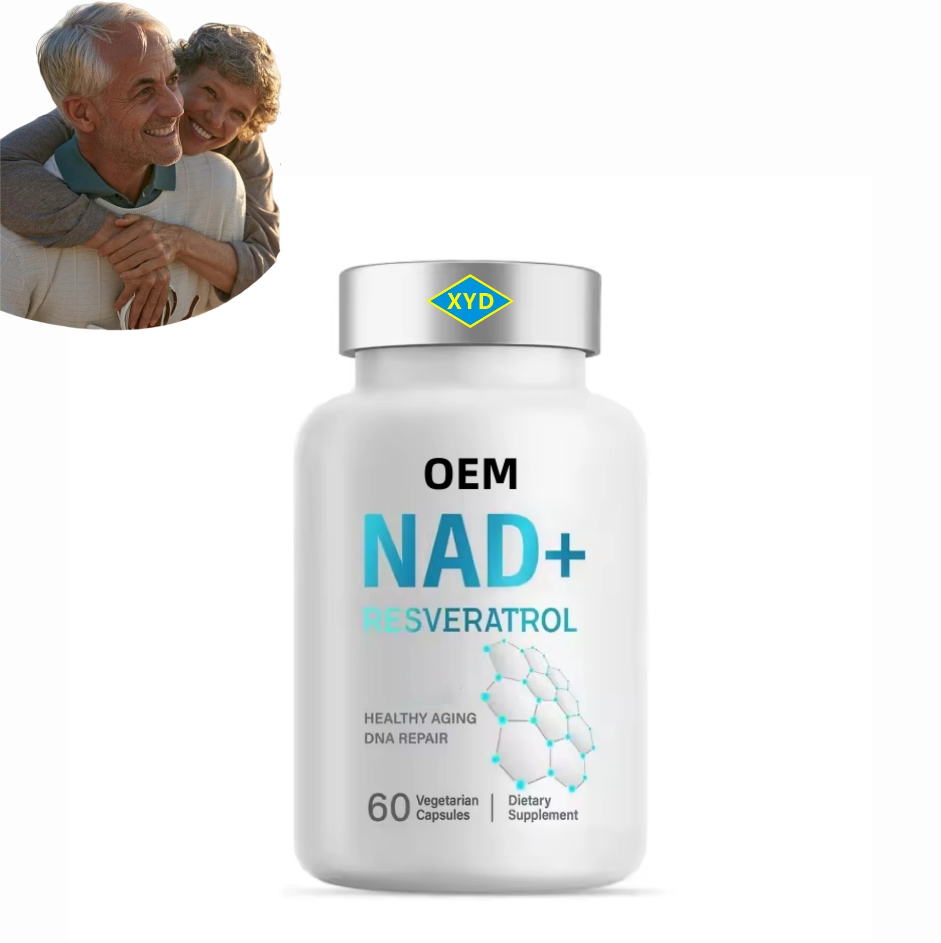 OEM Private Label NAD Booster Cell Booster Nicotinamide Riboside Alternative Cell Regenerator Provides Natural Energy