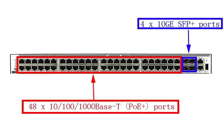 High-Performance 48 Ports managed layer 3 switches  S5731-S48P4X  ethernet core Switch  in stock