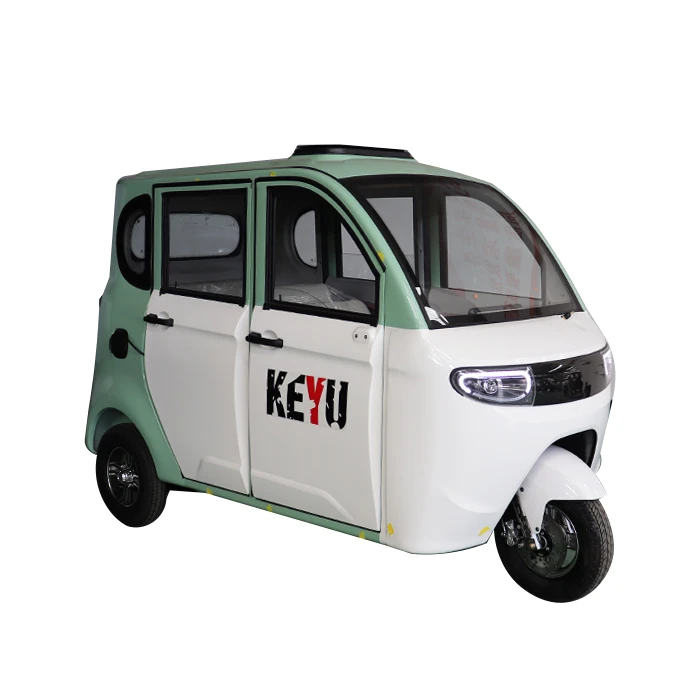 KEYU electric cargo tricycle scooter cargo electric tricycle stainless steel electric cargo tricycle