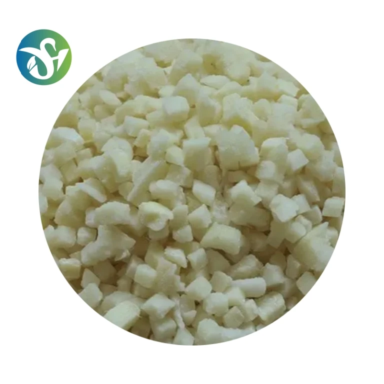 IQF Frozen Peeled Garlic Cloves Dices with Good Price IQF Frozen Vegetables