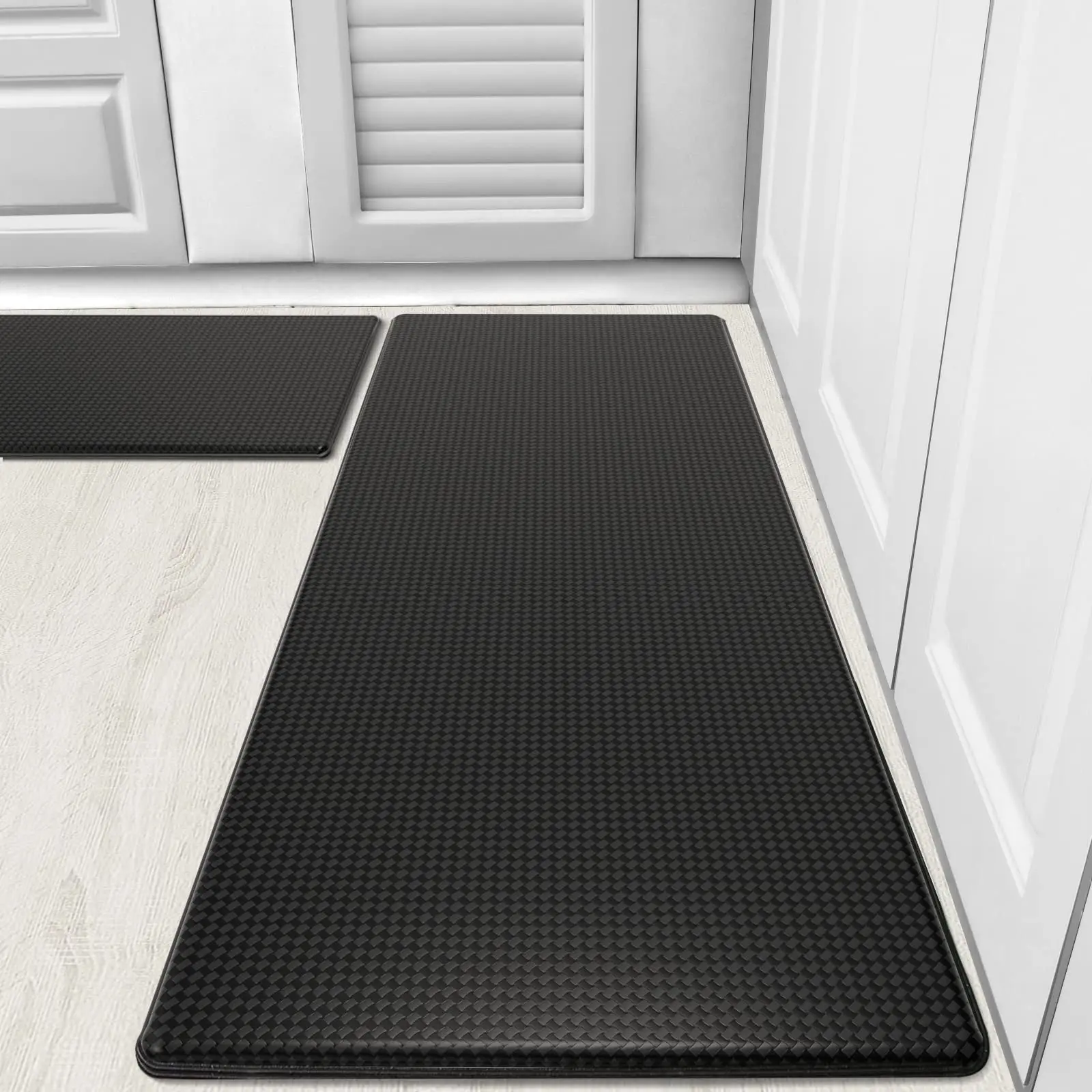 Heavy Duty  Rug Rubber  Floor Carpet Doormat  Standing Comfort Mat for Home and Office PVC Anti-Fatigue Kitchen Mat