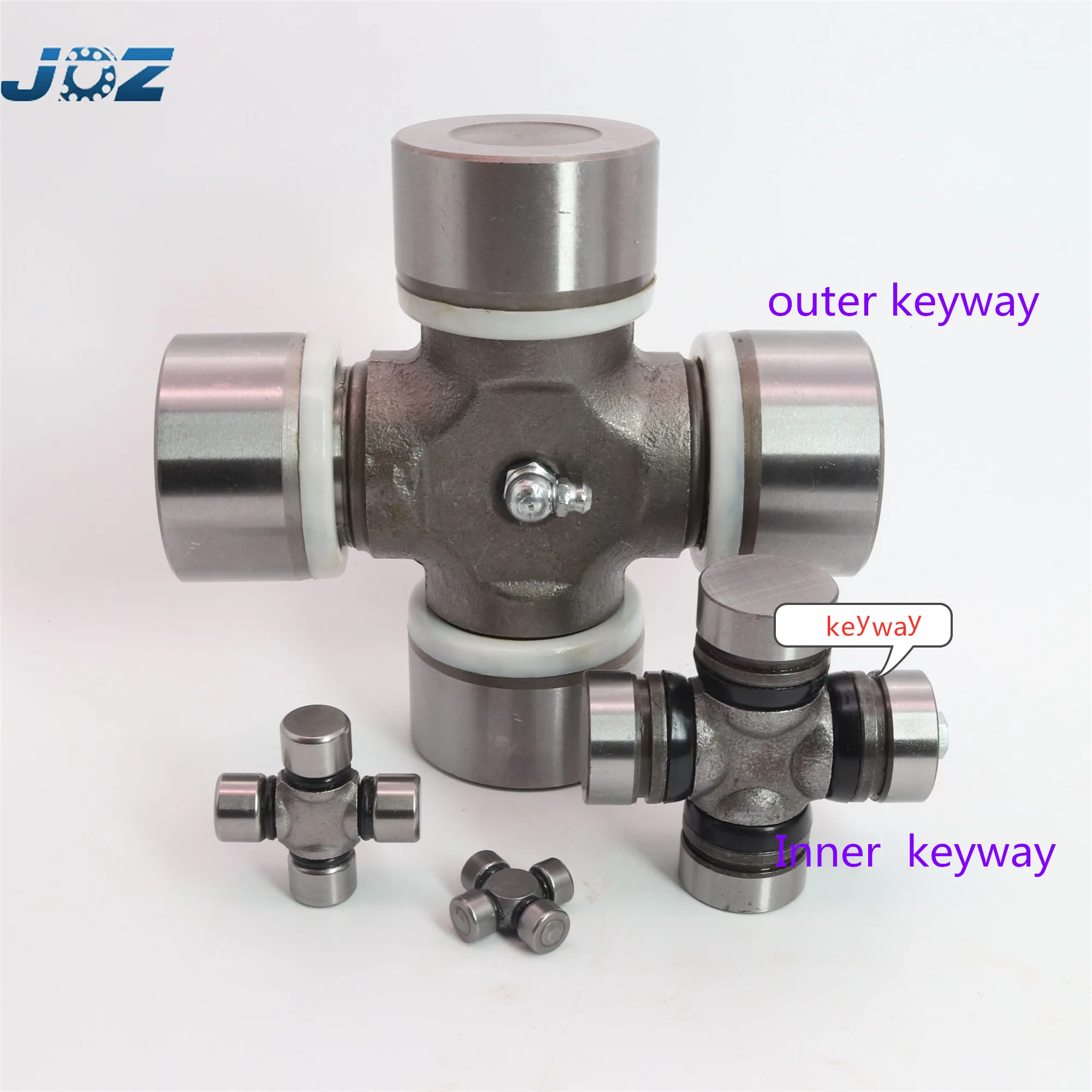 High Quality 16*38 universal joint cross bearing,wheel loader universal joint,various styles