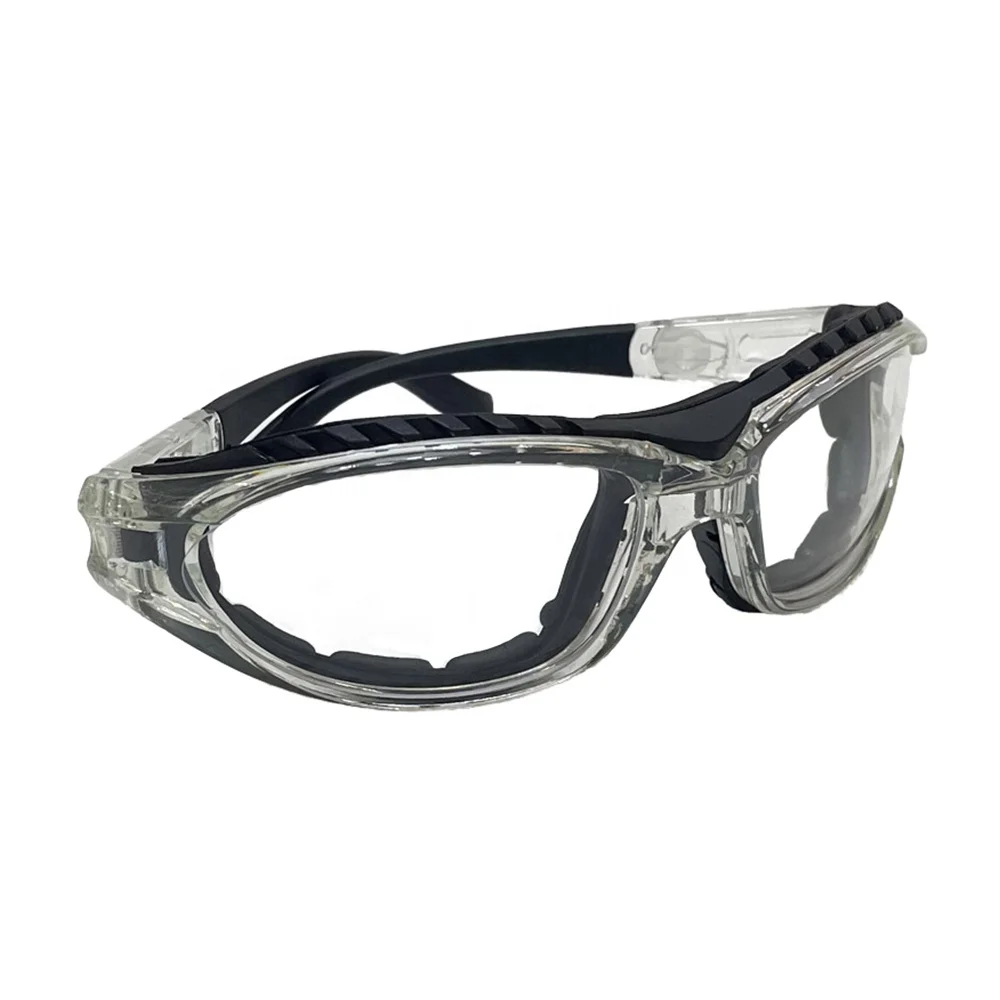 Indoor and Outdoor Safety Glasses with Clear PC Anti-Fog Lenses Anti Dust Seal Foam Protective Eyewear