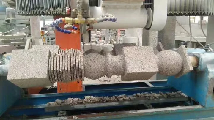 2/4 Pillar Baluster Column Stone Cutting Machines Baluster Profiling Machine