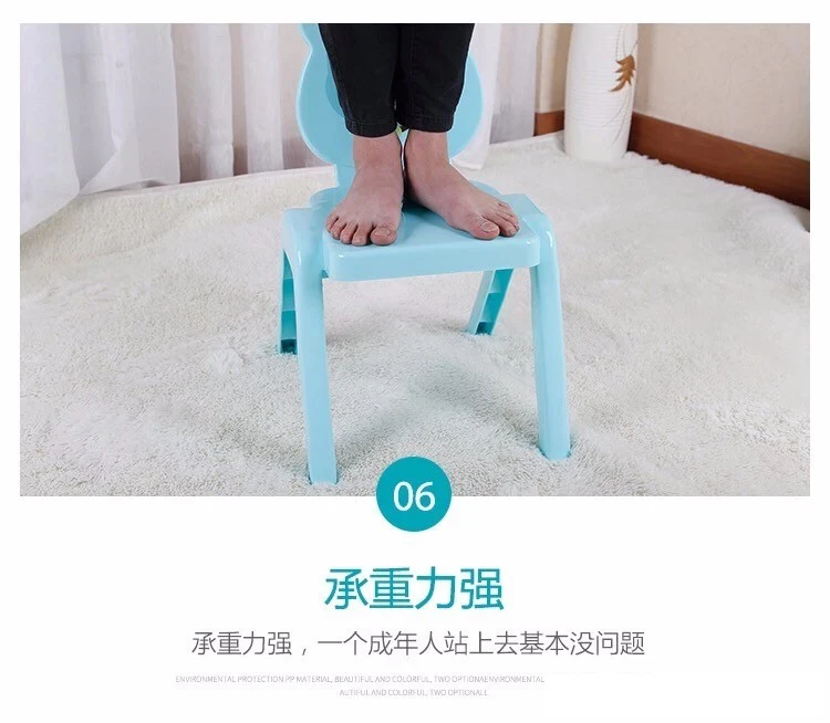 Wholesale Nursery School Party Study Student Children Injection Kids Baby Sitting Plastic Chair