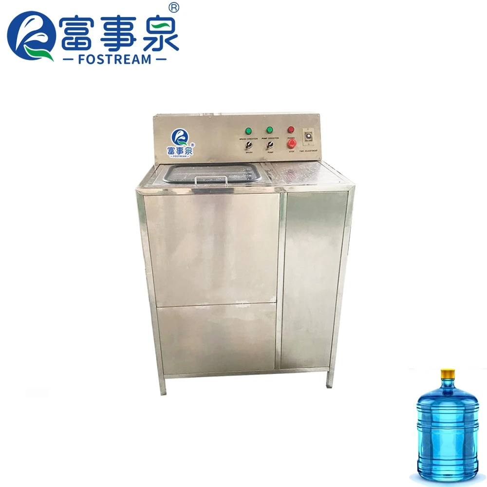 High Quality Semi Auto 18 Litro 18.9 Ltr 20 Litre 19 Liter 5 Gallon Water Bottle Rinser