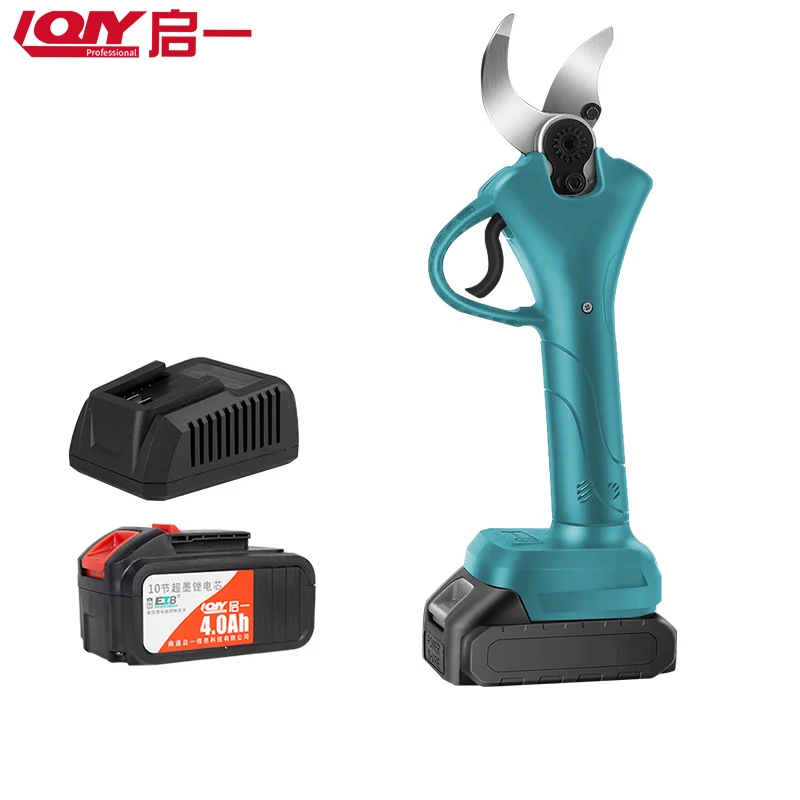 20V Cordless Battery Efficient Hand Shear Fruit Bonsai Garden Pruner Tree Branches Cutter Tool Electric Pruning Scissors