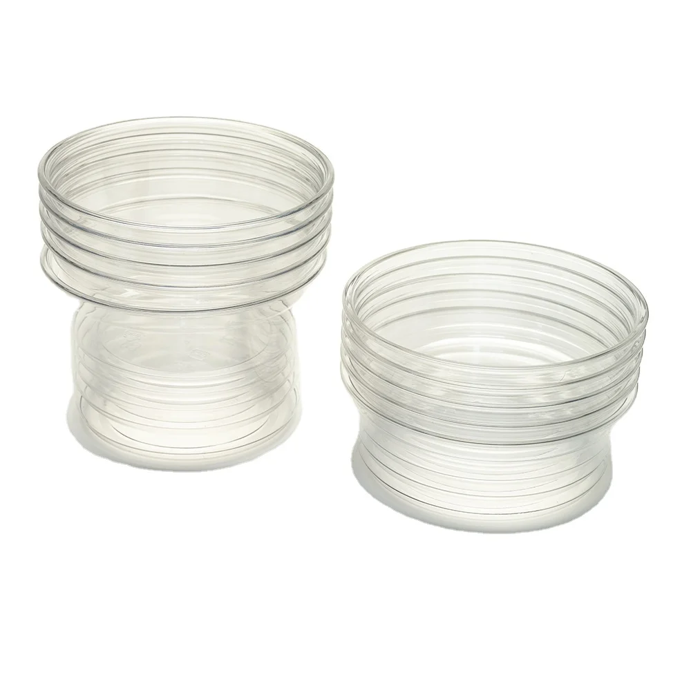 Wholesale 500ml customized plastic bucket and 30 litre plastic bucket and plastic popcorn bucket with lid