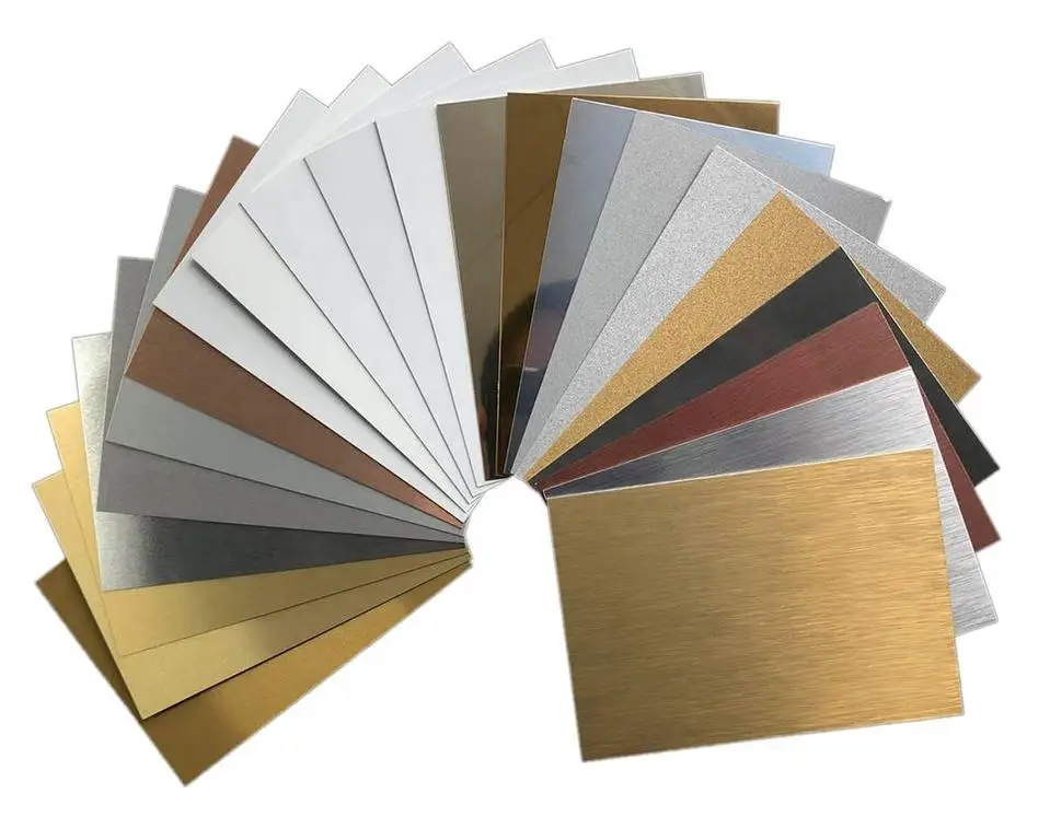 Anodic Sublimation metal sheet customized aluminum plate for Decoration