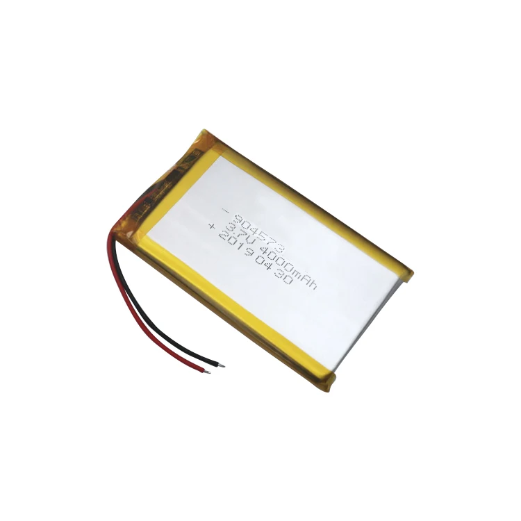 Lithium Custom Thin Li-Polymer 4000mah Polymer Rechargeable Batteries